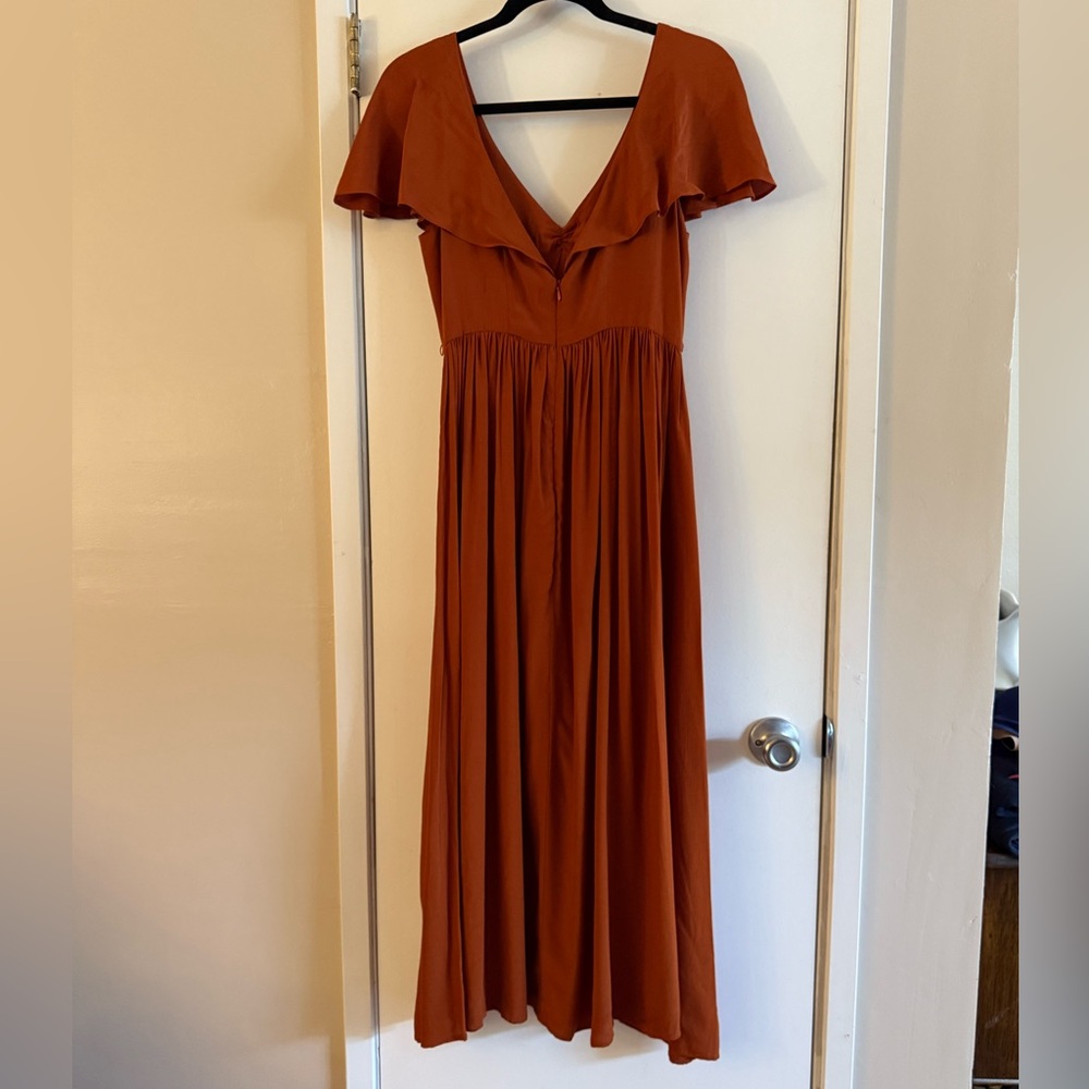 Christy Dawn The Monarch Dress in Rust - Picture 4 of 14